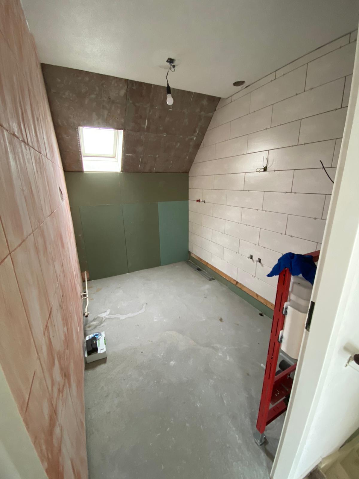 Toilet renovatie door Alabouw